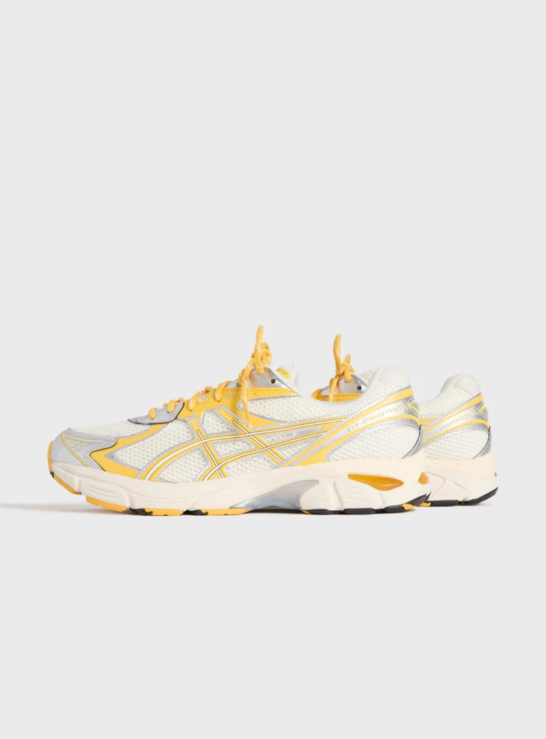Asics GT-2160 Kith Cream Solar Power (2025) sneakers basse uomo e donna in mesh e pelle sintetica crema, dettaglio tomaia