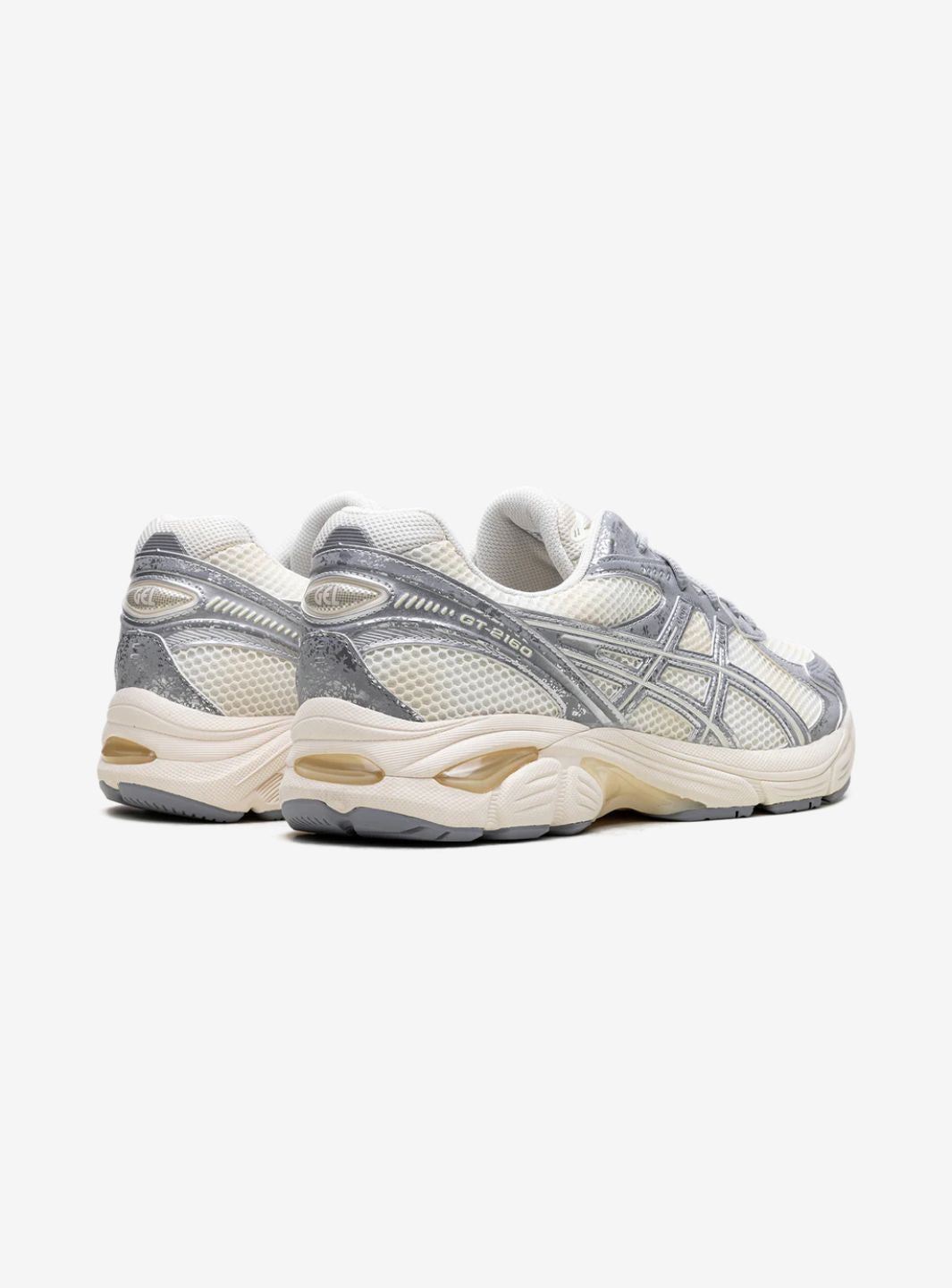 Asics GT-2160 Pre-Aged Pack Sheet Rock sneakers basse uomo e donna in mesh e pelle sintetica grigio, dettaglio suola
