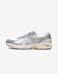 Asics GT-2160 Pre-Aged Pack Sheet Rock sneakers basse uomo e donna in mesh e pelle sintetica grigio, vista laterale