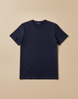 T-shirt Uomo in Cotone Pima Premium – Morbidezza Setosa di Lusso - Blu Navy