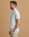 Polo Uomo in Mesh Traspirante – Fresca e Sportiva Estiva - vista laterale