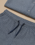 Completo Coordinato Uomo Camicia Micro-Fantasia e Pantaloncini - dettaglio