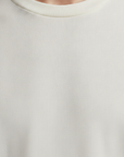 T-shirt Uomo in Cotone Premium Girocollo – Basic Essenziale - dettaglio