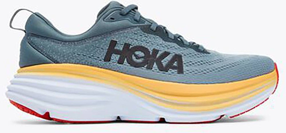 Hoka Bondi 8 Scarpe Running Blu Verde Menta Uomo - 1
