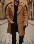 Cappotto Uomo Lana Doppio Petto Invernale