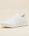 Sneakers Uomo Sportive Leggere in Mesh – Comfort Quotidiano Attivo - Bianco