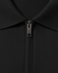 Polo Uomo Slim con Zip – Vestibilità Aderente e Moderna - dettaglio