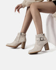 Stivaletti Donna Costanza Alba Sildora – dettaglio del materiale