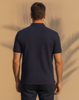 Polo Uomo con Taschino – Dettaglio Pratico e Casual - vista posteriore