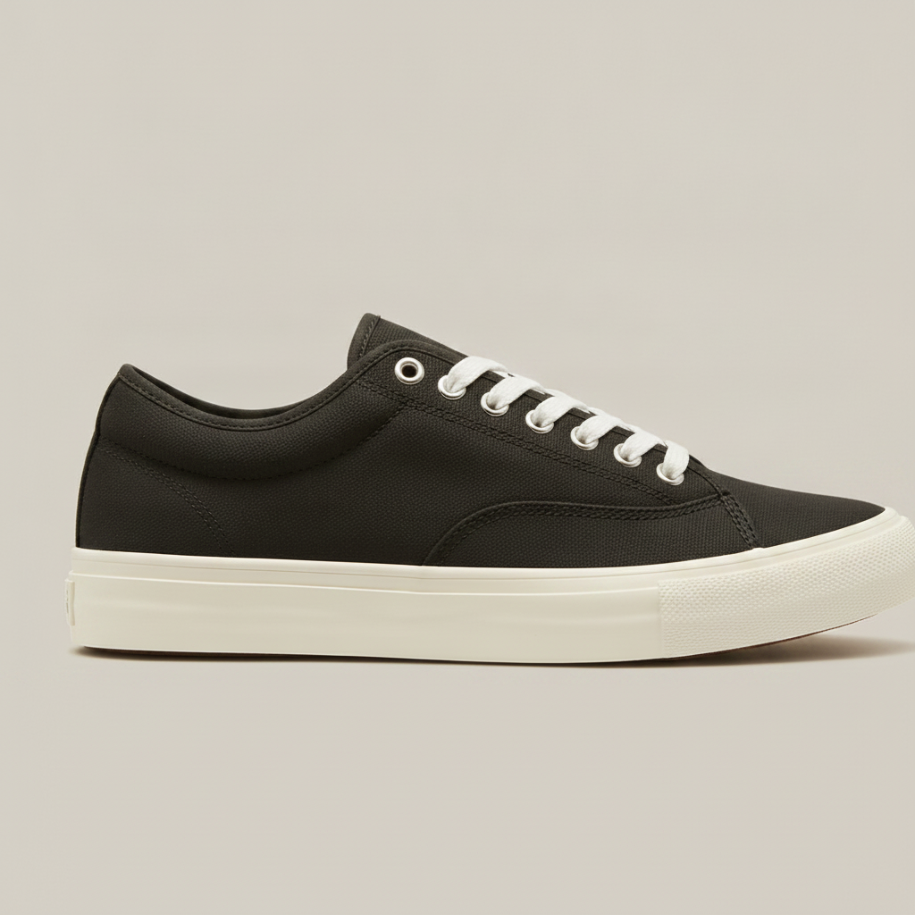 Sneakers Uomo Skate in Tela – Robuste e Casual Streetwear - dettaglio