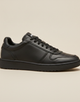 Sneakers Uomo Basse con Dettagli a Contrasto – Design Moderno - Nero e Rosso