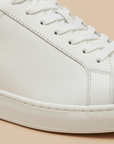 Sneakers Uomo Bianche Classiche – Stile Tennis Senza Tempo - dettaglio