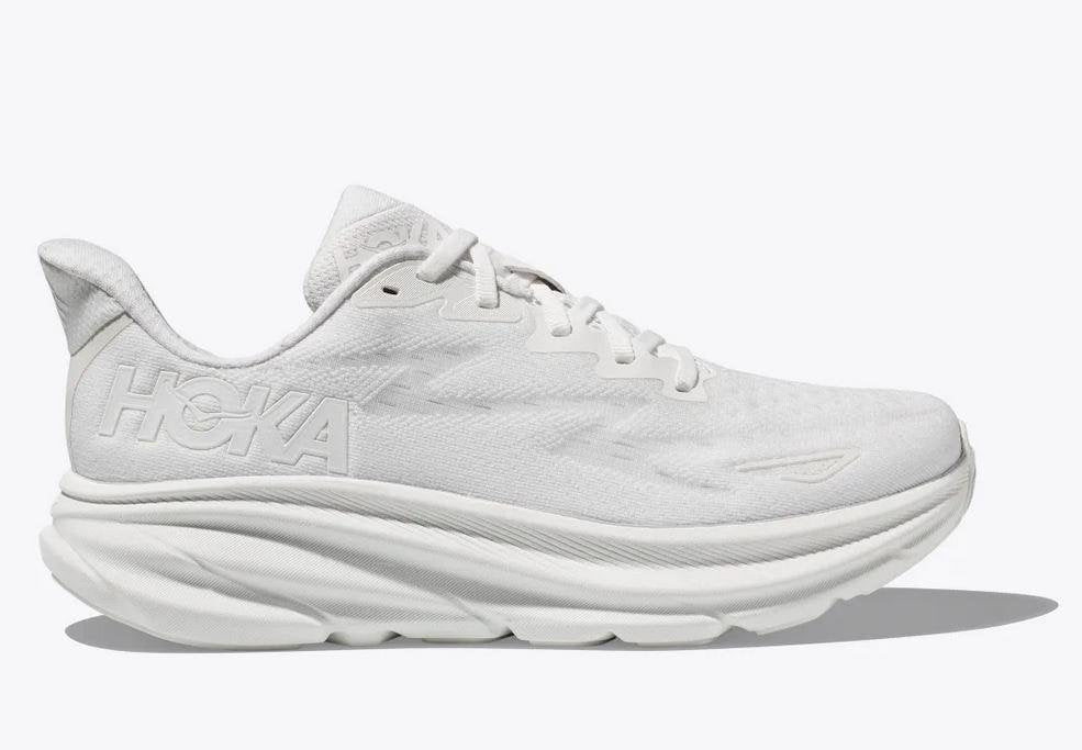 Hoka Clifton 9 Scarpe Running Bianco Donna - 1