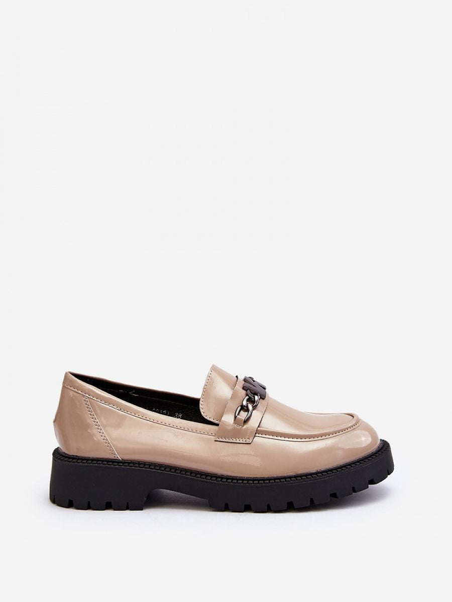 Mocassini Donna Beige Comodi