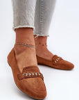Mocassini Donna Marroni Chic e Trendy