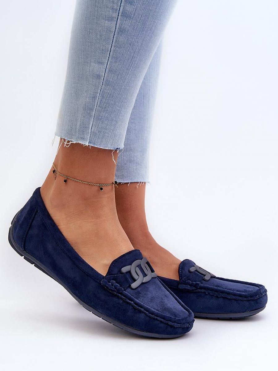 Mocassini Donna Blu Navy Comodi