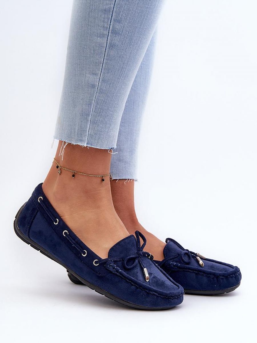 Mocassini Donna Blu Navy Moderni