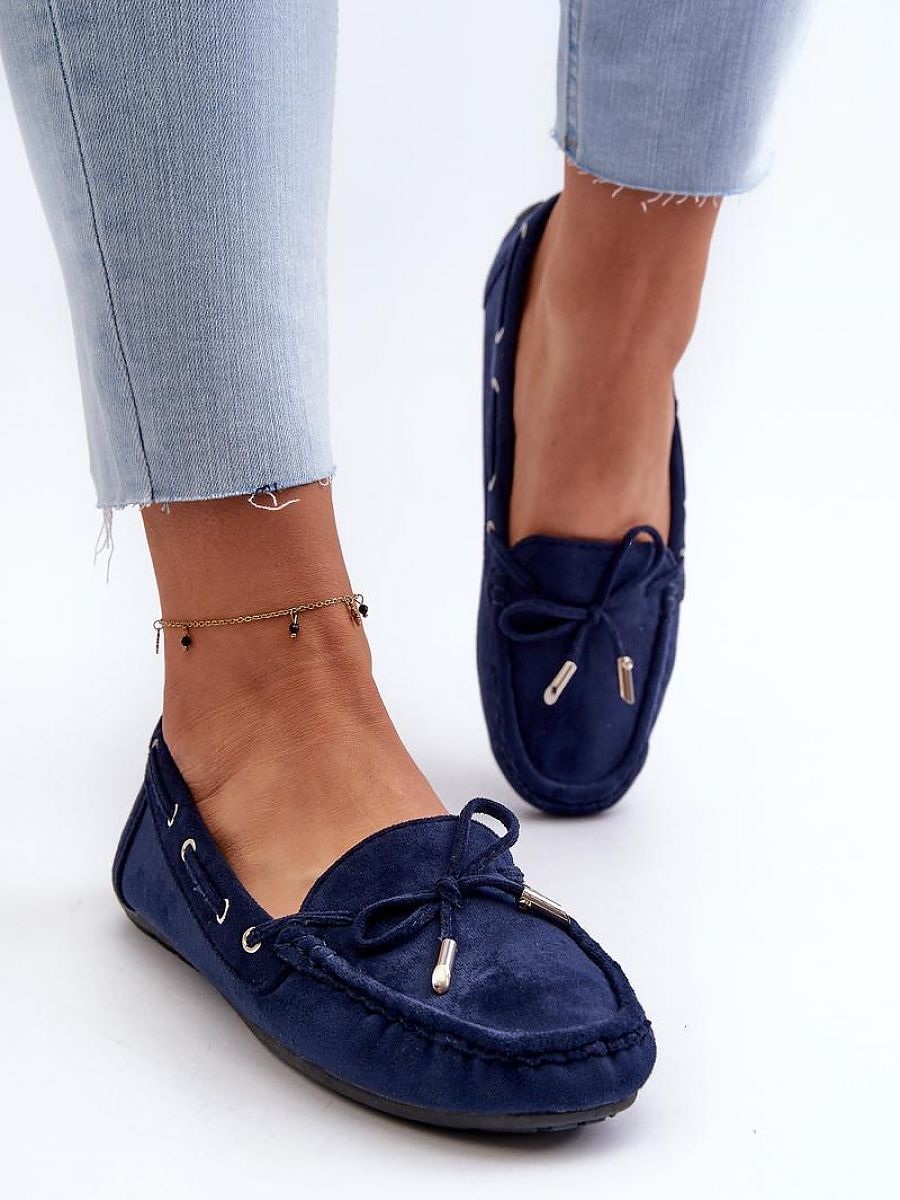 Mocassini Donna Blu Navy Moderni