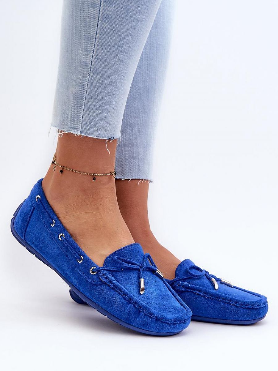 Mocassini Donna Blu Classici