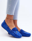 Mocassini Donna Blu Classici