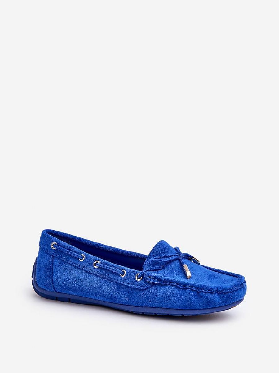 Mocassini Donna Blu Classici