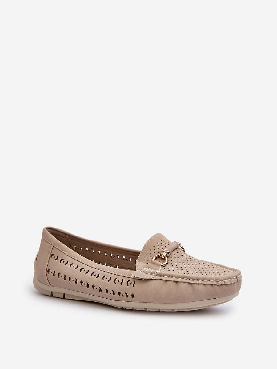 Mocassini Donna Beige Chic e Trendy