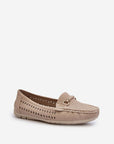 Mocassini Donna Beige Chic e Trendy