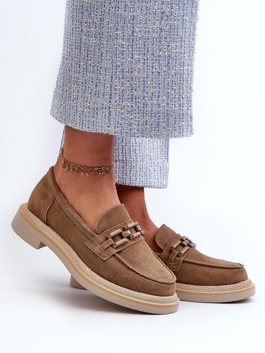 Mocassini Donna Marroni Chic e Trendy