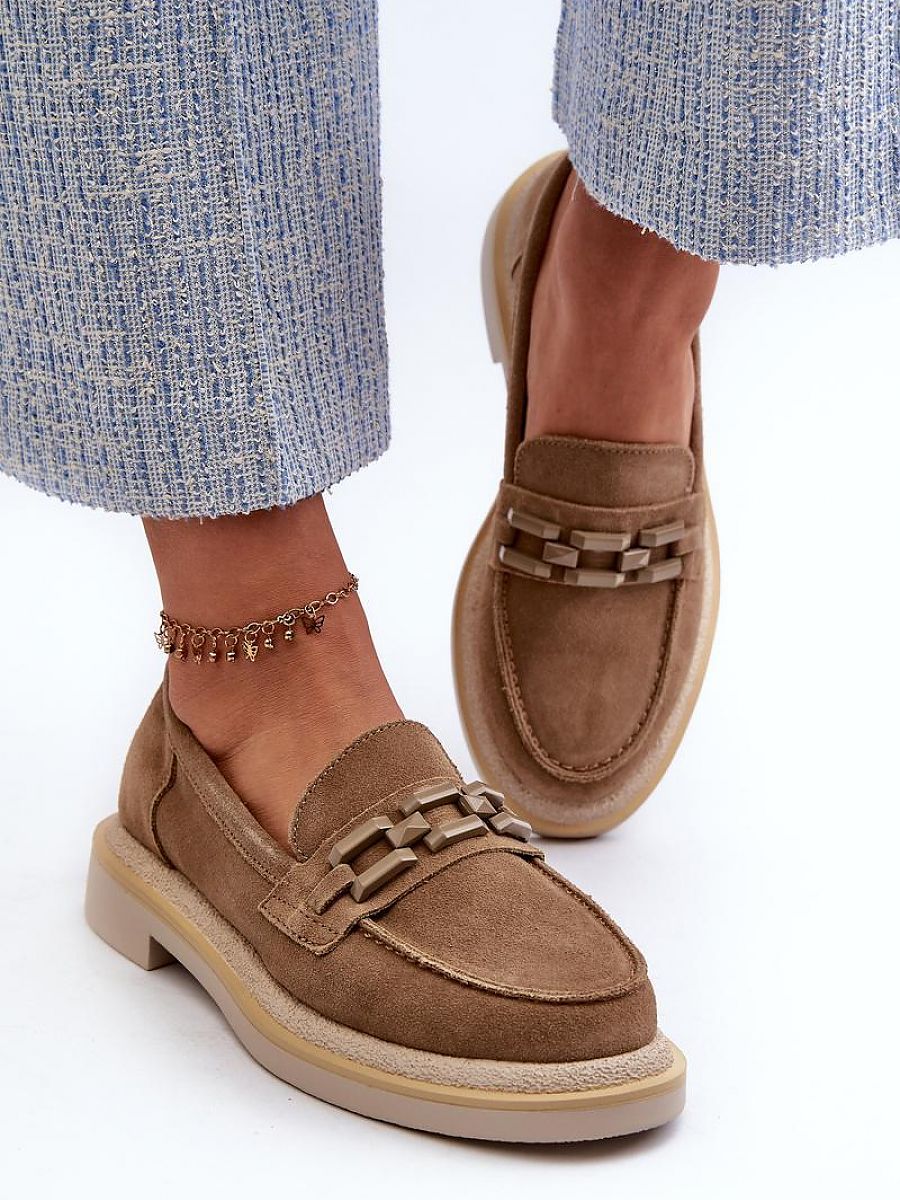 Mocassini Donna Marroni Chic e Trendy