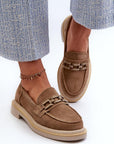 Mocassini Donna Marroni Chic e Trendy