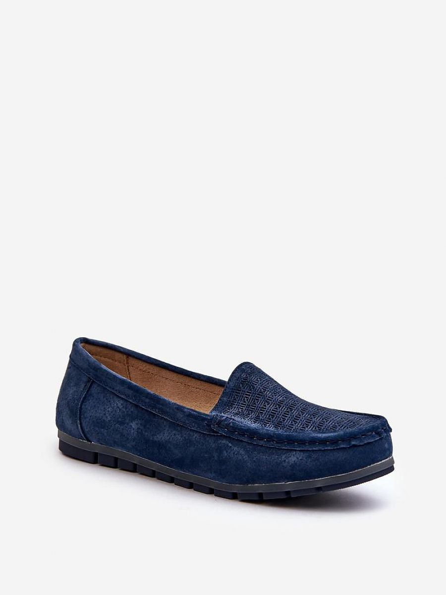 Mocassini Donna Blu Navy Classici