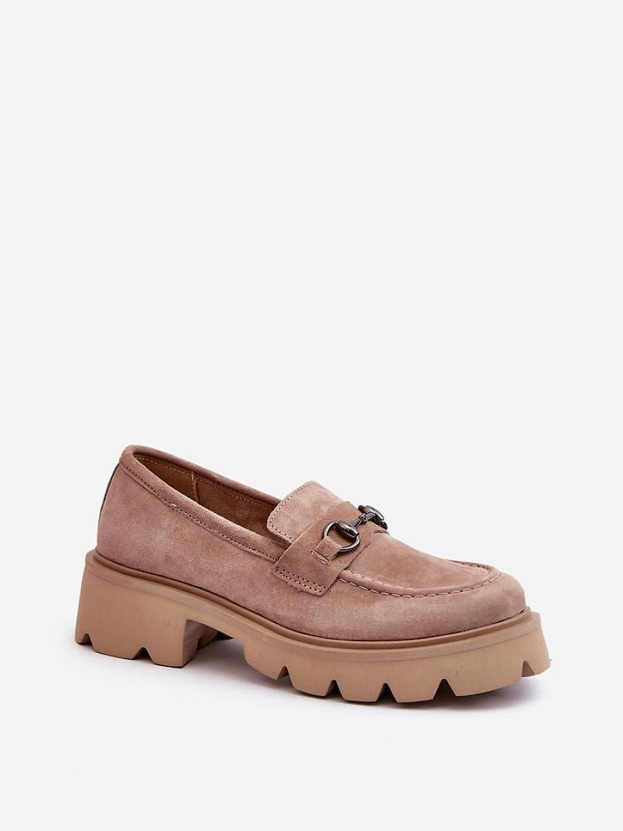 Mocassini Donna Beige Chic e Trendy