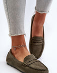 Mocassini Donna Verdi Chic e Trendy