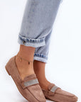 Mocassini Donna Marroni Chic e Trendy