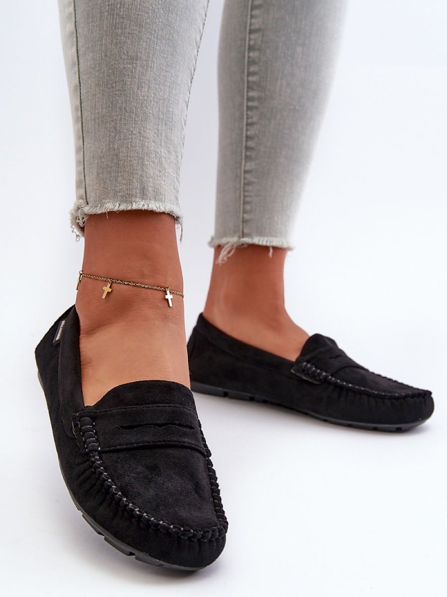 Mocassini Donna Neri Chic e Trendy