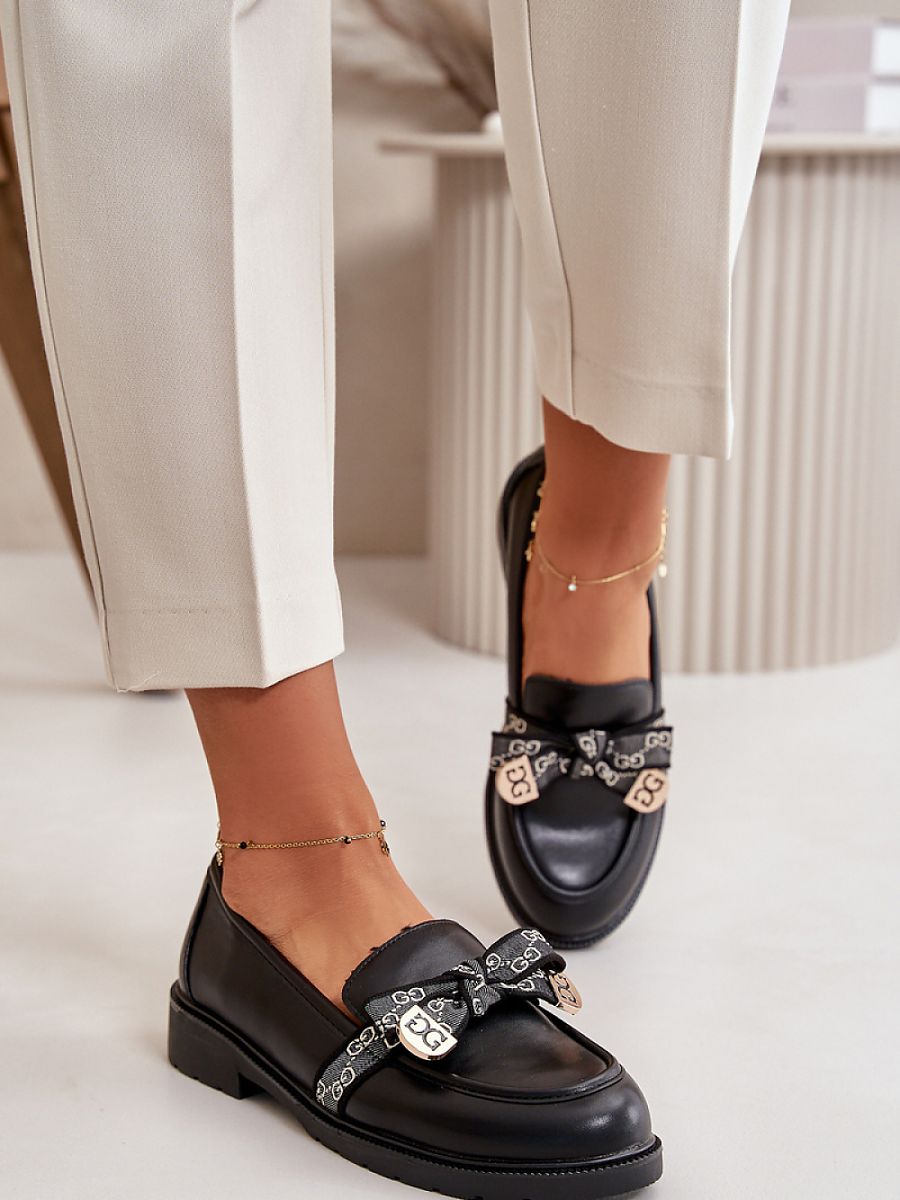 Mocassini Donna Neri Chic e Trendy