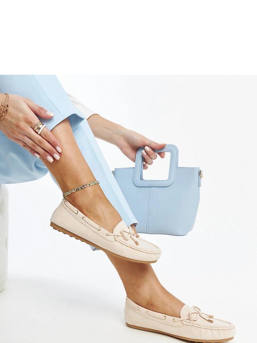 Mocassini Donna Beige alla Moda