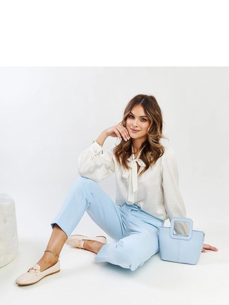 Mocassini Donna Beige Raffinati
