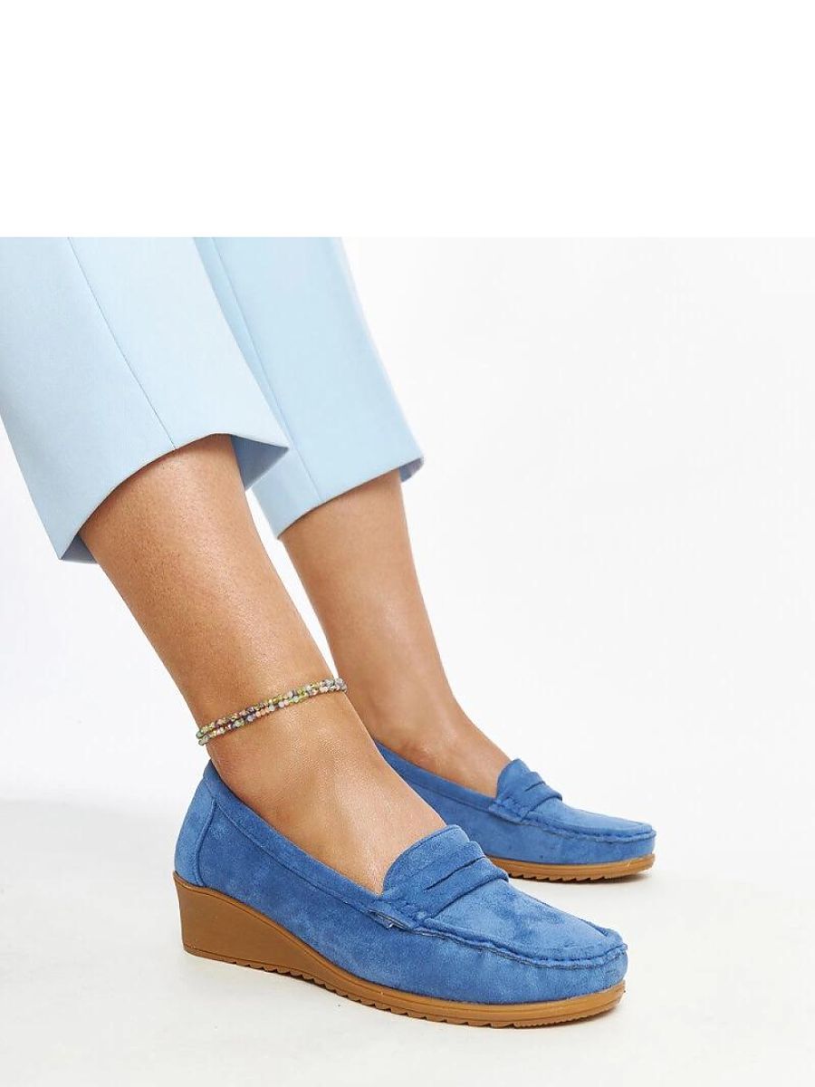 Mocassini Donna Blu Classici