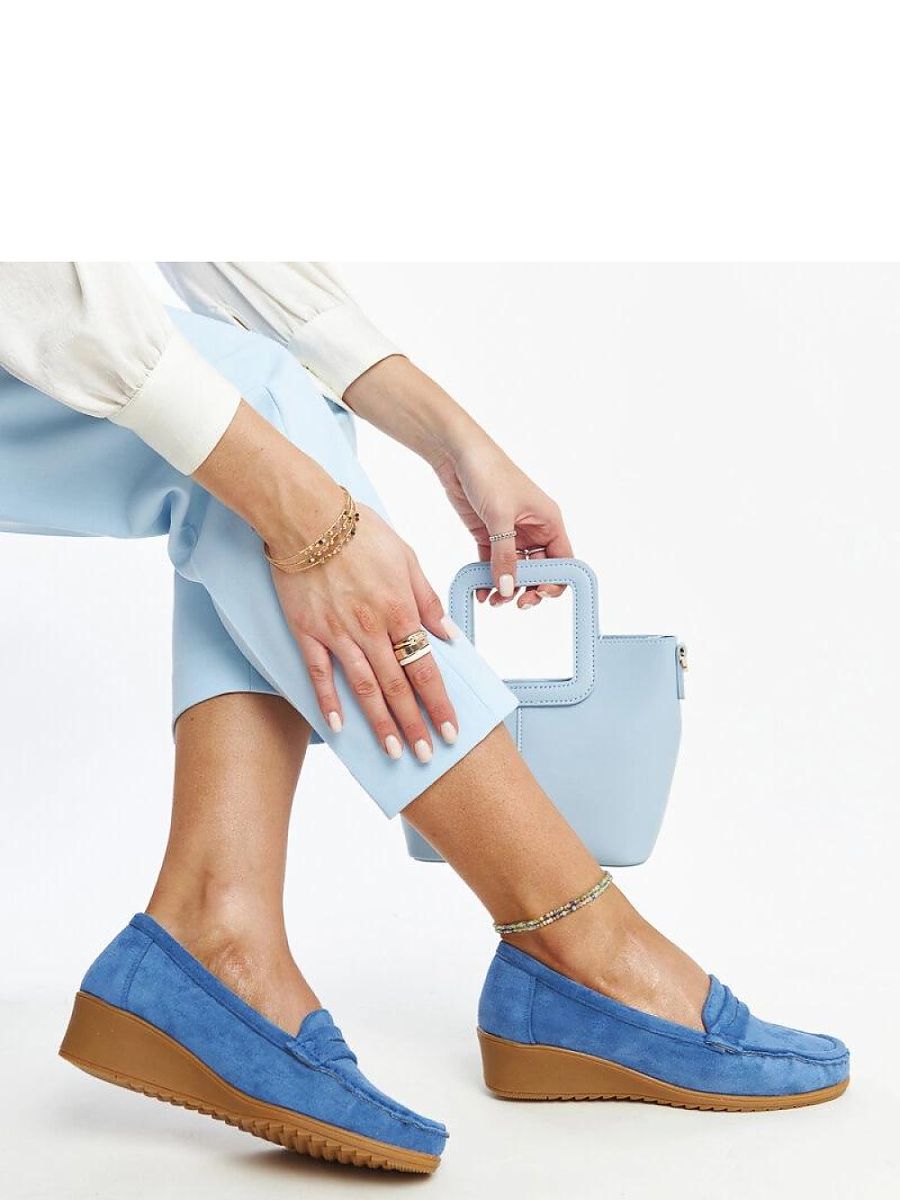 Mocassini Donna Blu Classici
