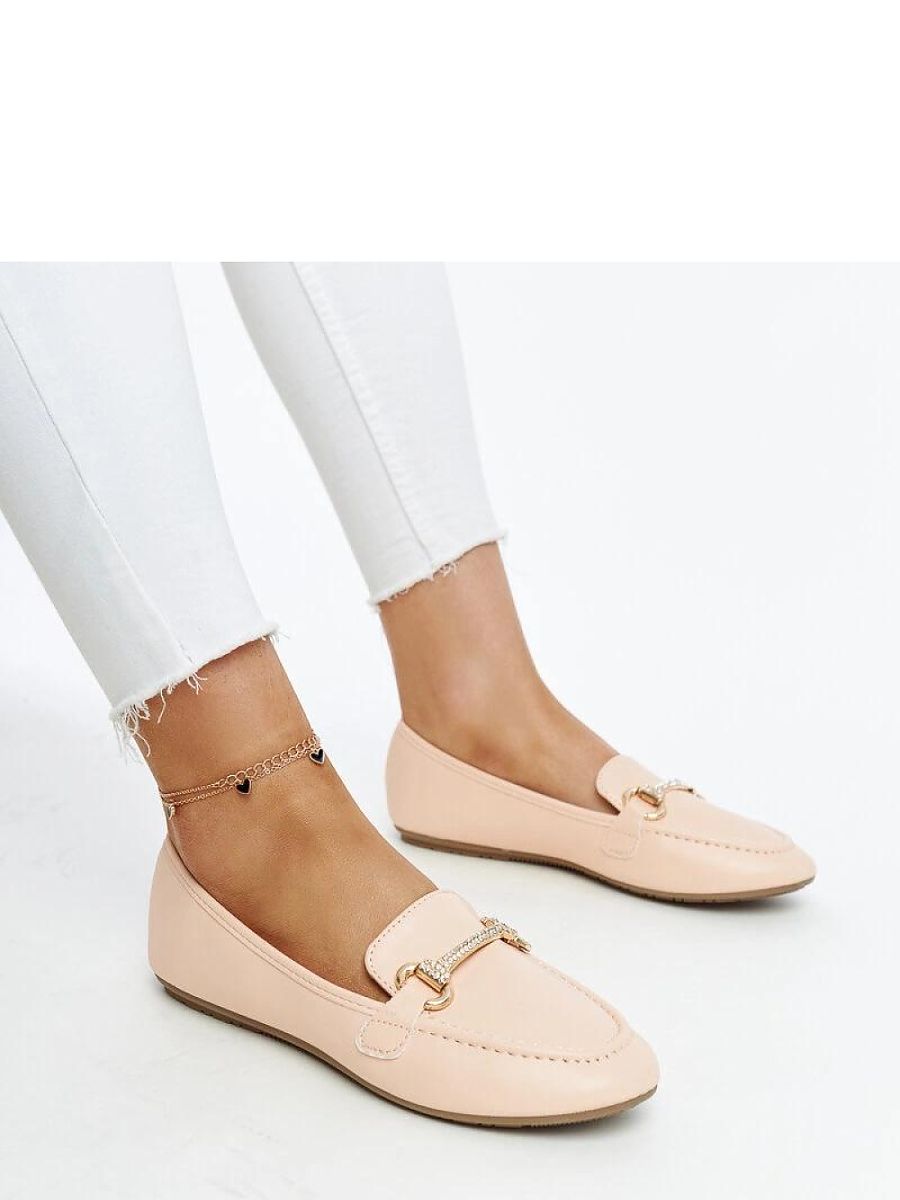 Mocassini Donna Beige Moderni