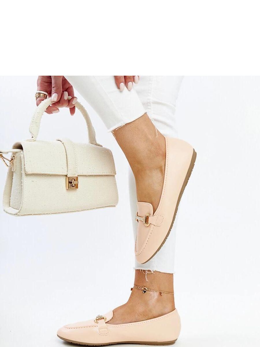 Mocassini Donna Beige Moderni