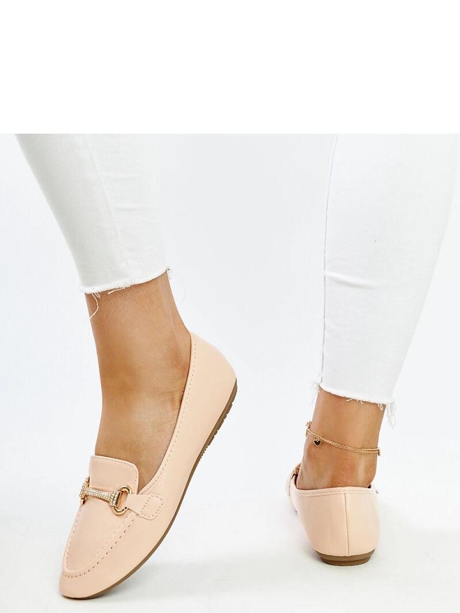Mocassini Donna Beige Moderni
