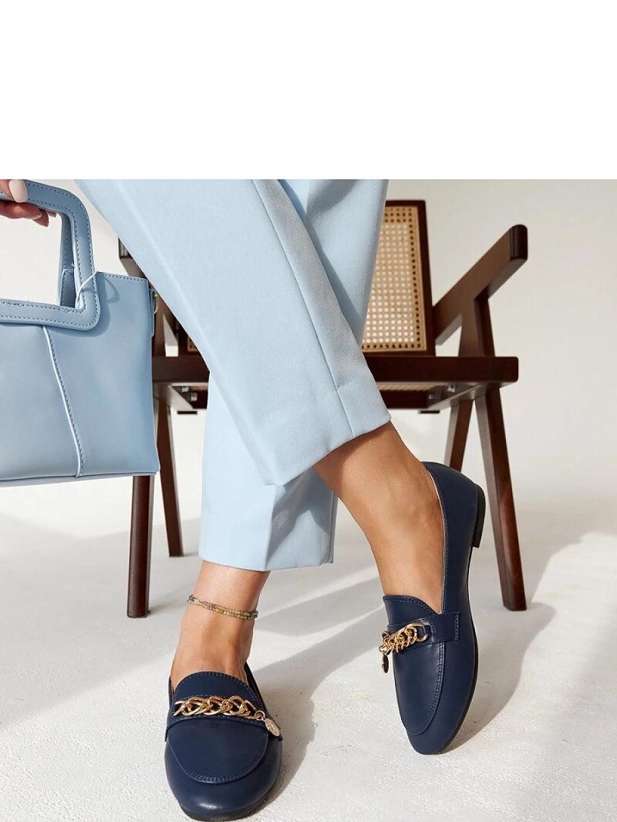 Mocassini Donna Blu di Tendenza
