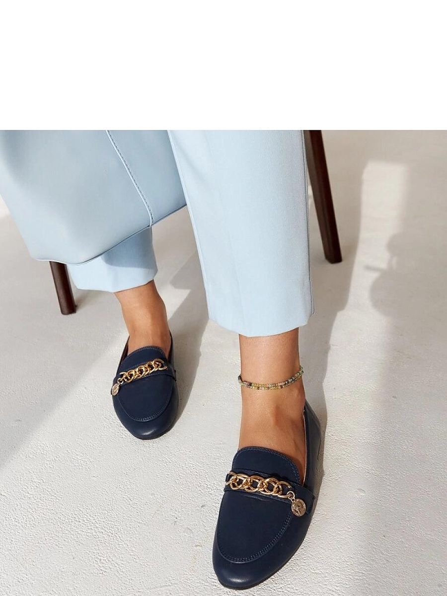 Mocassini Donna Blu di Tendenza