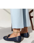 Mocassini Donna Blu di Tendenza