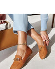 Mocassini Donna Marroni Chic e Trendy
