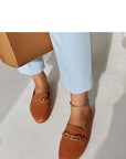 Mocassini Donna Marroni Chic e Trendy
