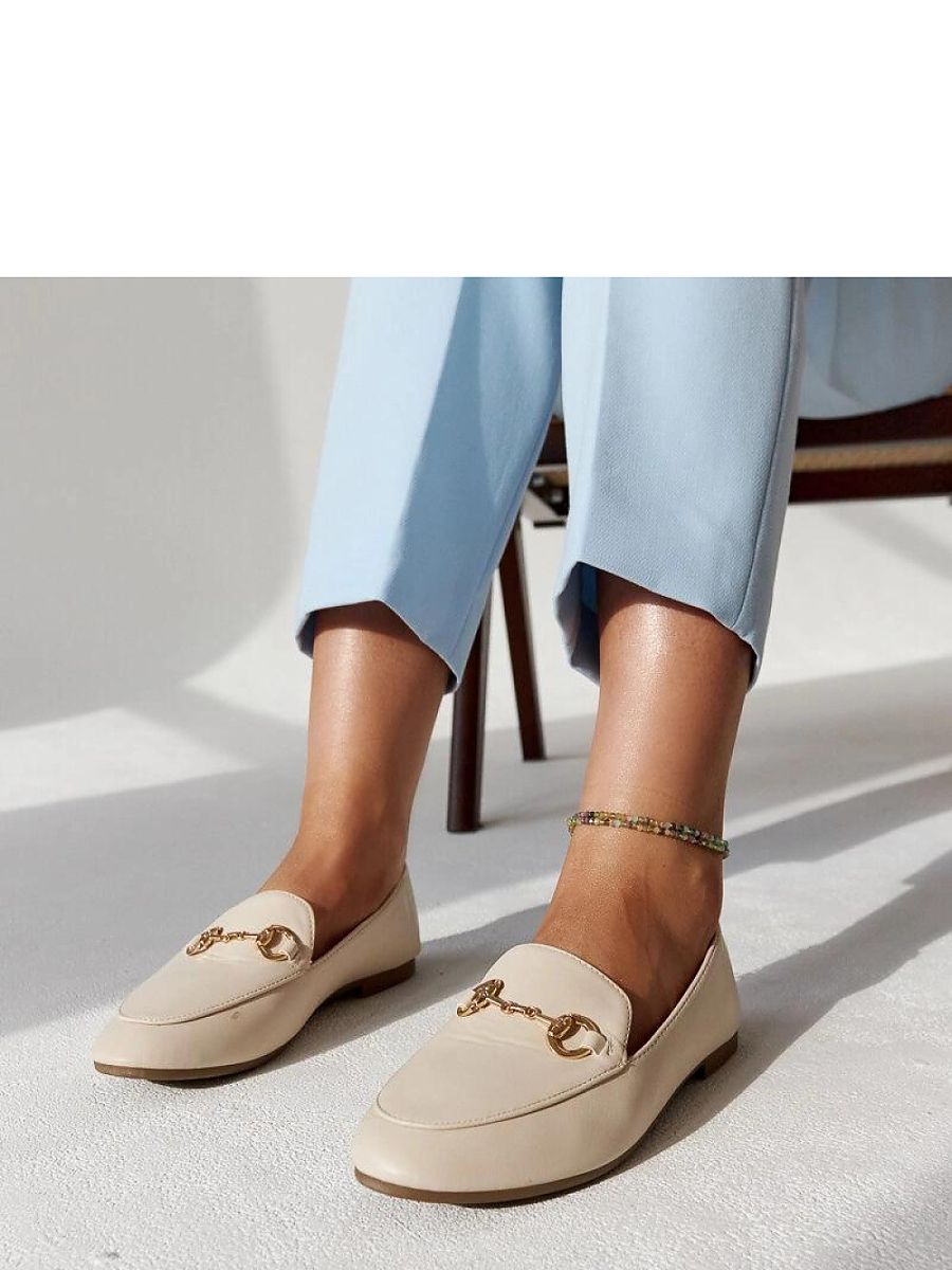 Mocassini Donna Beige alla Moda