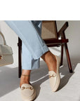 Mocassini Donna Beige alla Moda
